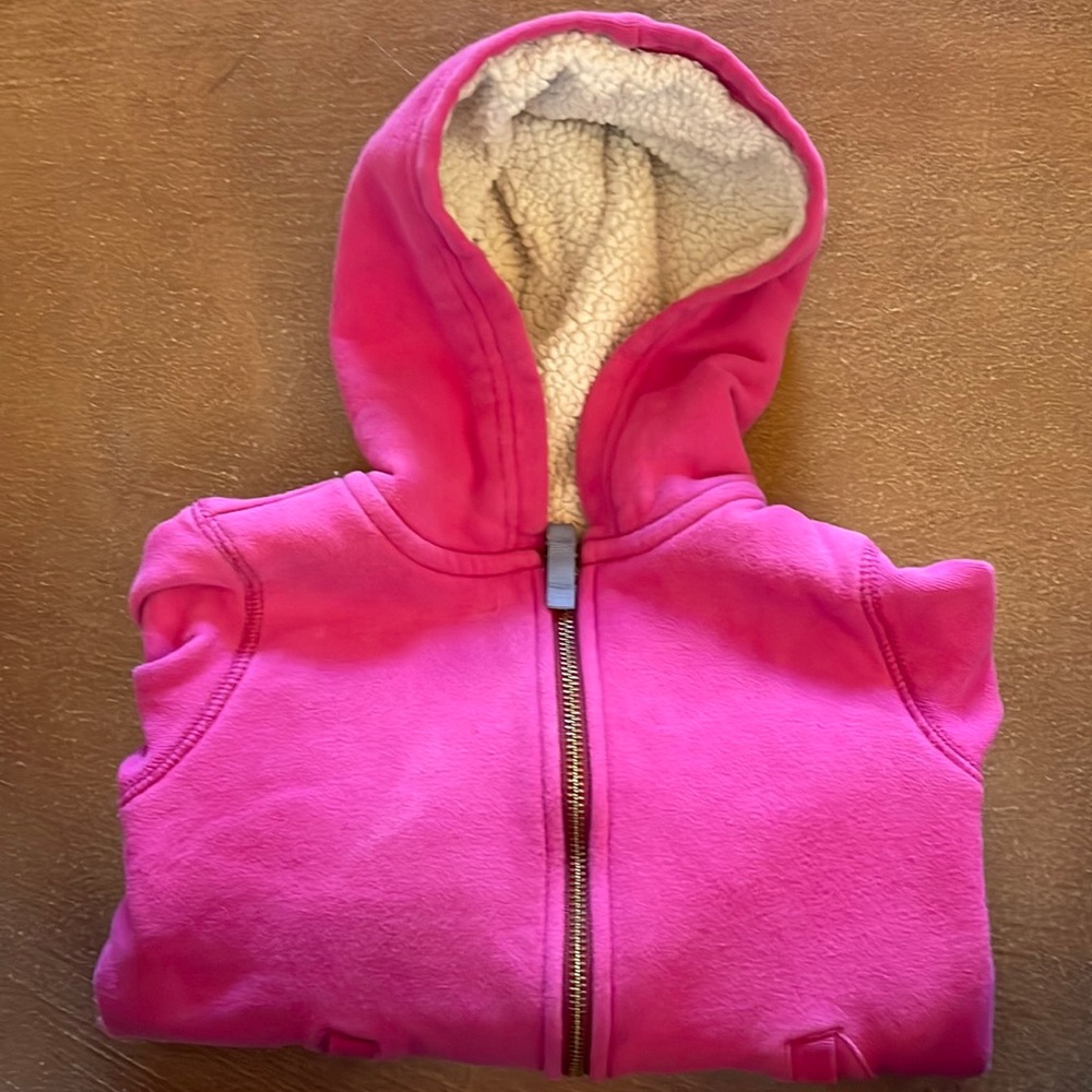 Primary Pink Hoodie Sweatshirt 4-5